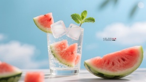 夏日西瓜汁