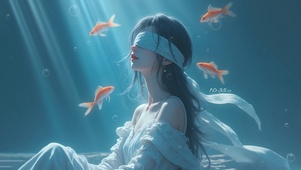 浪漫海底女神