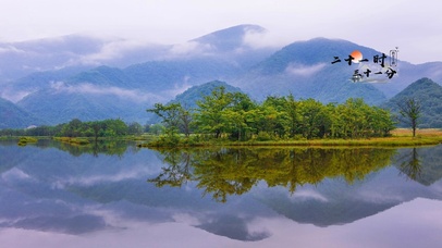 安静乡村风景