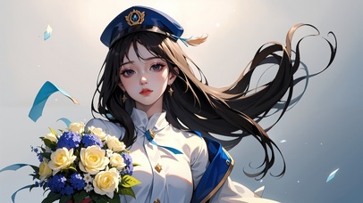 海军服少女