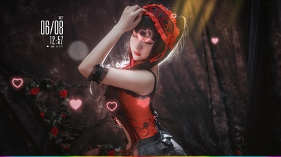 苗条身材的学妹