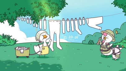 4K 快乐鸭做家务