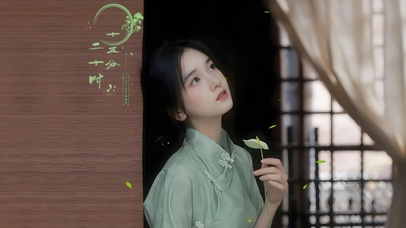 清纯的古装女孩