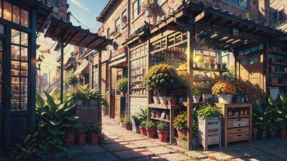 吉祥杂货铺（随视角变化）
