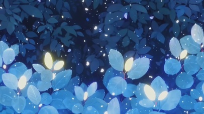 植物在零度下的色彩