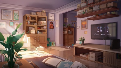 唯美温馨午后阳光客厅