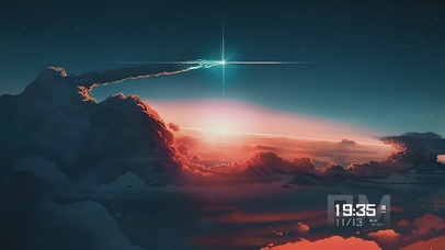 极光日出4K动态壁纸