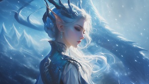 唯美空灵龙女
