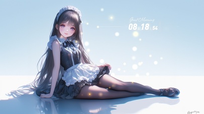 犹如风吹过静谧的湖面