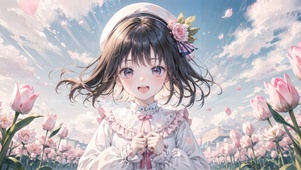 郁金香女孩