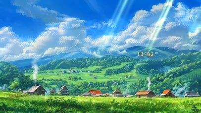 4K唯美治愈乡村田野风景