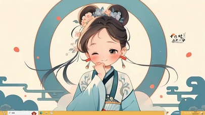 国潮风女孩