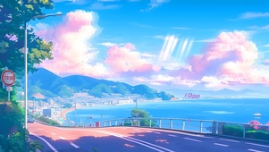 浪漫海边公路
