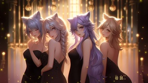 4K 猫耳女郎