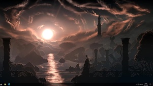 唯美夕阳