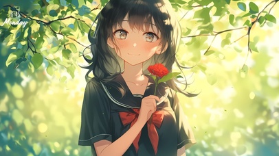 4K 送你一朵小红花