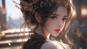 锁眉