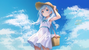 草帽女孩