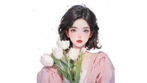 郁金香女孩