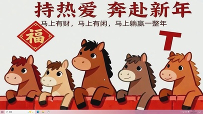 马上有财桌面主题