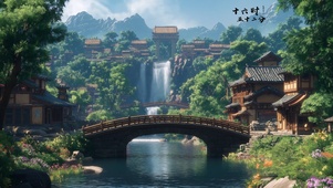 唯美古城