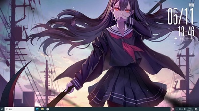 二次元JK水手服 镰刀少女