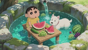 池子里的小新