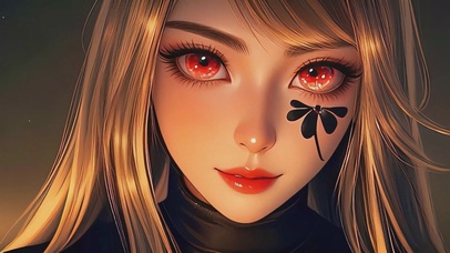 黑色四叶草女孩