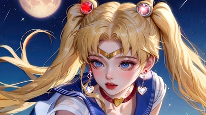 星空下的美少女战士