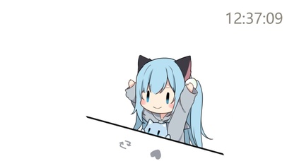 猫羽雫节奏音频互动拍桌