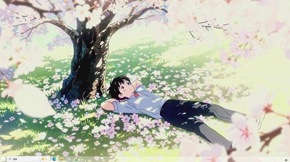 静享樱华-桌面主题