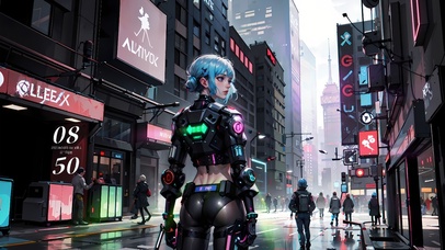 赛博都市少女