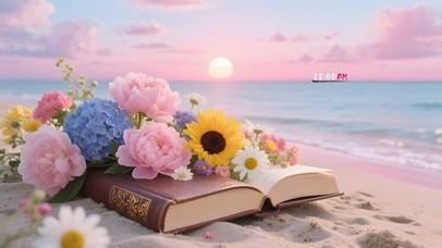 海边的鲜花