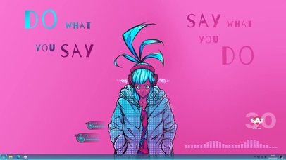 死亡芭比粉-酷女孩