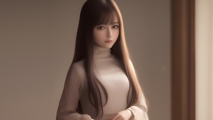 文静清纯少女
