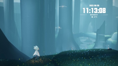 狮子在沉默的雨中