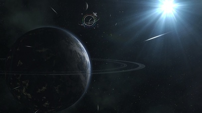 4K宇宙中的星球