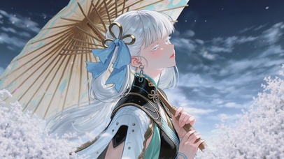 霜色樱华