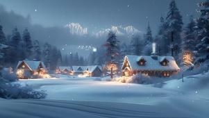 冬季雪景
