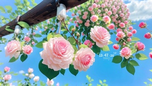 唯美的山茶花
