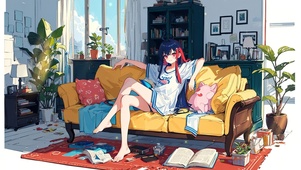 治愈可爱少女