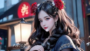 甜酷美少女