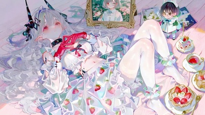 白丝洛丽塔少女-泥岩