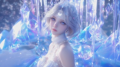 【原创】甜美梦幻可爱短发美女