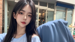 可爱甜美女神