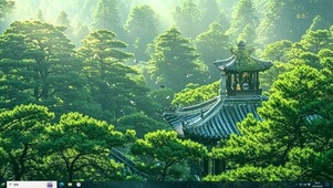 深山古塔