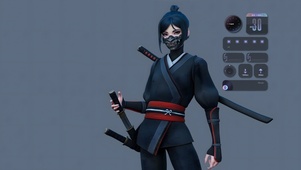 忍者武士少女