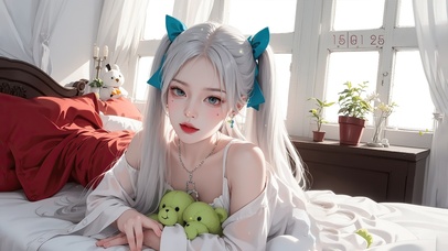 小清新可爱女孩