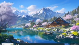 悠闲樱花小屋