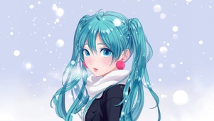 大雪女孩